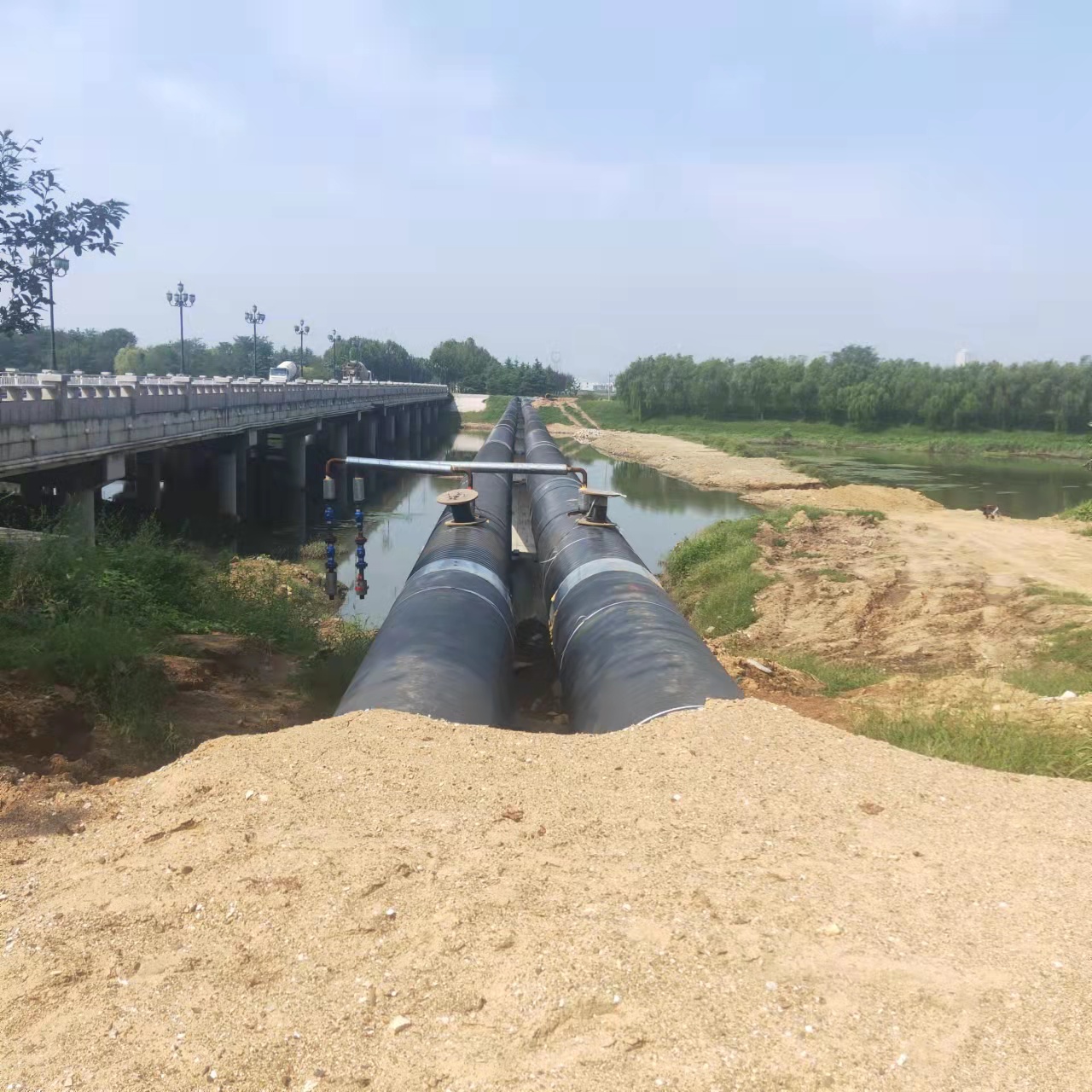 聊城管道物理震动清洗输油管道清洗